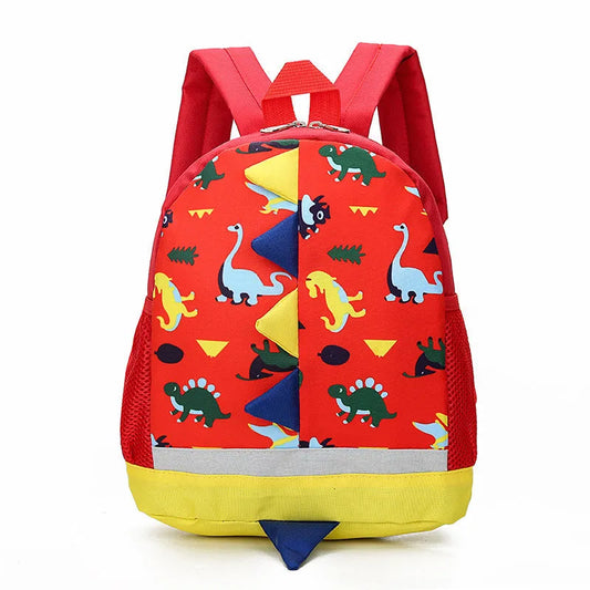 Cartoon Dinosaur Children Bag Kindergarten Children School Bag - Enfance-Heureuse
