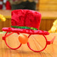 Christmas glasses frame Christmas party supplies Christmas gifts Christmas decorations glasses Santa glasses - Enfance-Heureuse