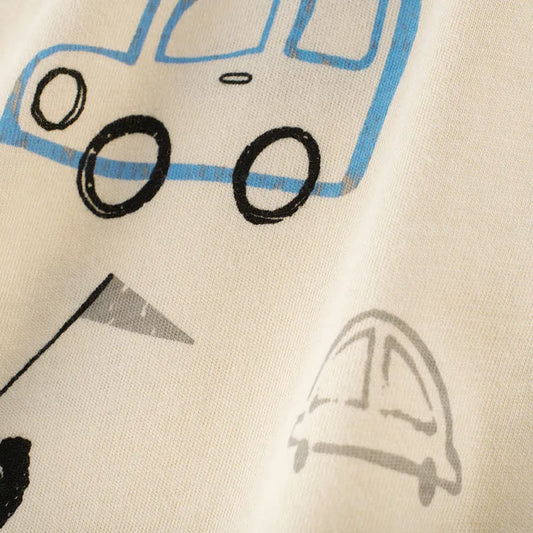 T-shirt coréen à manches courtes pour enfants - Enfance-Heureuse