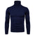 Winter Warm Basic Thermal Turtleneck Sweater Mens Solid Color Slim Fit Clothes Pullover Top - Enfance-Heureuse
