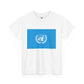 Unisex Heavy Cotton Tee - United Nations Inspired Design - Enfance-Heureuse