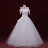 Wedding Dresses Strapless Lace - Enfance-Heureuse