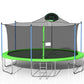 16FT Trampoline Children's Basketball Stand Safety Fence Net - Enfance-Heureuse