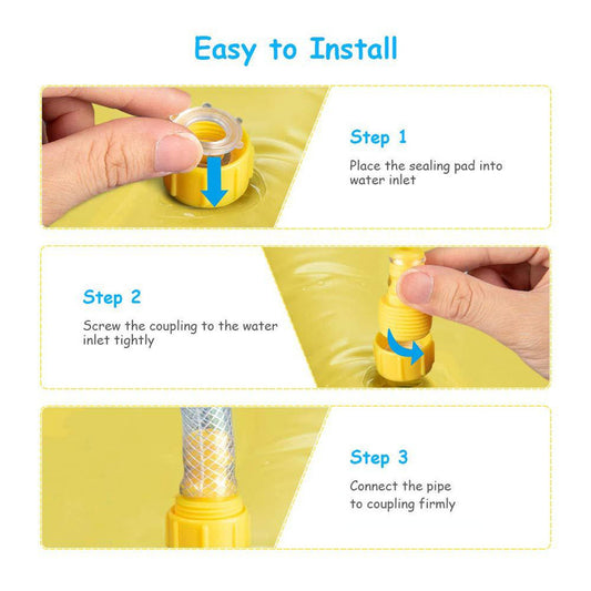 Shark spray pad - Enfance-Heureuse