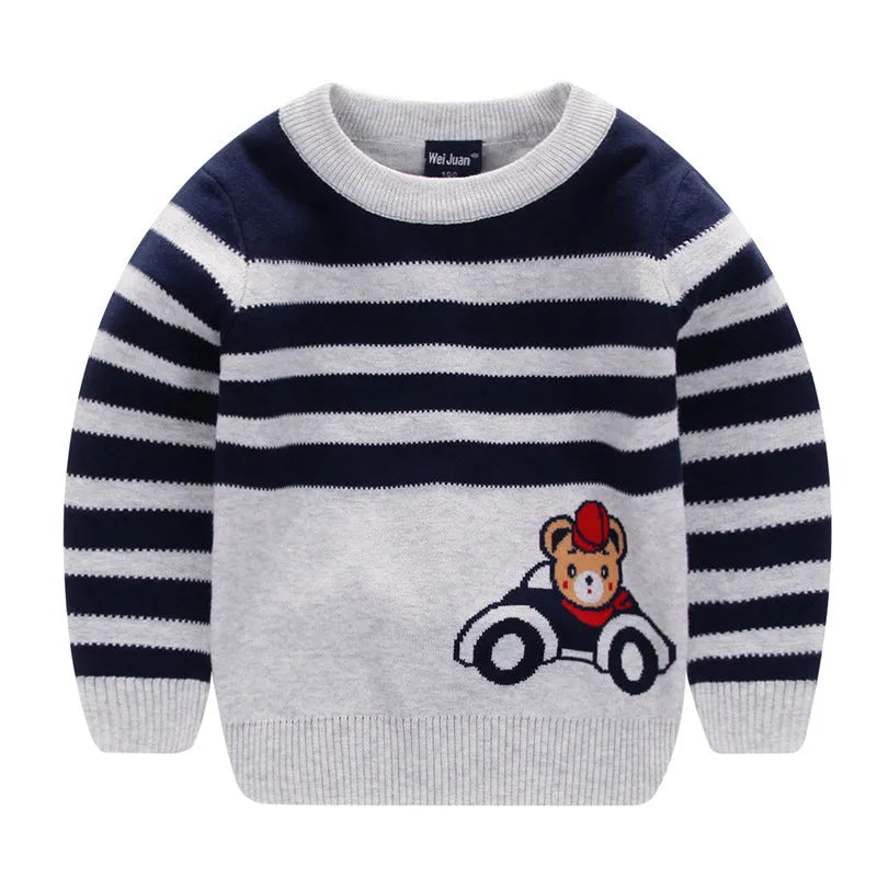 Korean boy sweater - Enfance-Heureuse