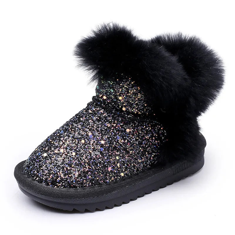 Plus velvet boots warm waterproof boots - Enfance-Heureuse