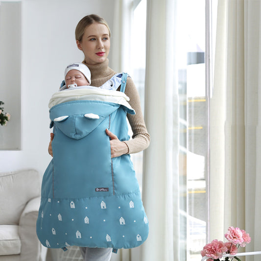 Warm Baby Carrier Cloak Cover Windproof Quilt Stroller Accessories - Enfance-Heureuse