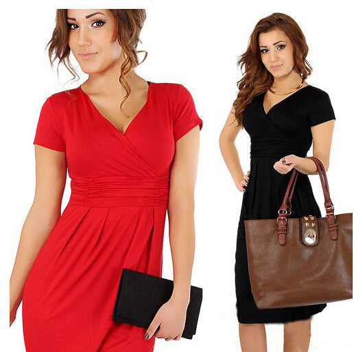 Pregnant women's stretch dress - Enfance-Heureuse