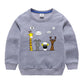 Spring and Autumn Long Sleeve Sweatshirt Baby Cotton Top - Enfance-Heureuse