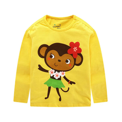 European and American Boys' Bottoming Shirt Cotton - Enfance-Heureuse