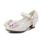 Girls princess leather shoes - Enfance-Heureuse