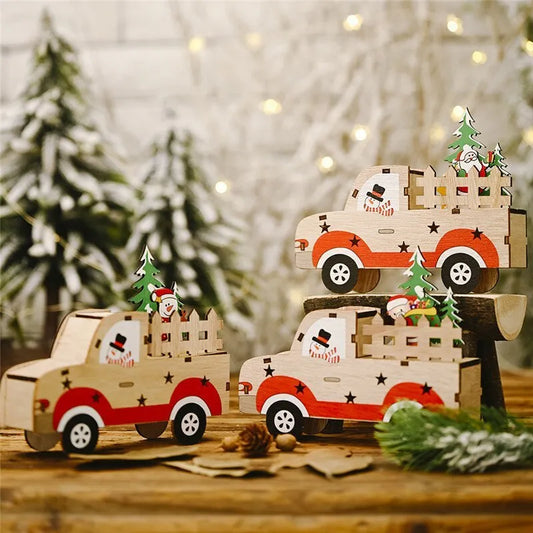 Santa Claus fournitures creative décoration de voiture - Enfance-Heureuse