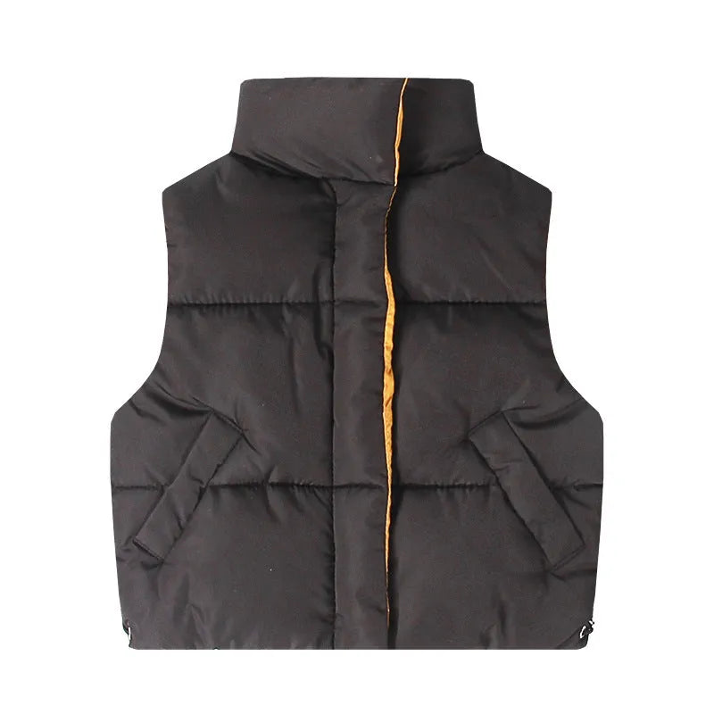 Children's down cotton vest