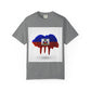 Haiti Flag Drip T-Shirt — Haitian Pride Graphic Tee