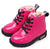 Winter Children Shoes PU Leather Waterproof Martin Boots Kids Snow Boots - Enfance-Heureuse