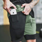 Pocket Compression Shorts - Enfance-Heureuse