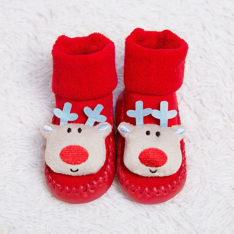 Christmas Floor Socks - Enfance-Heureuse