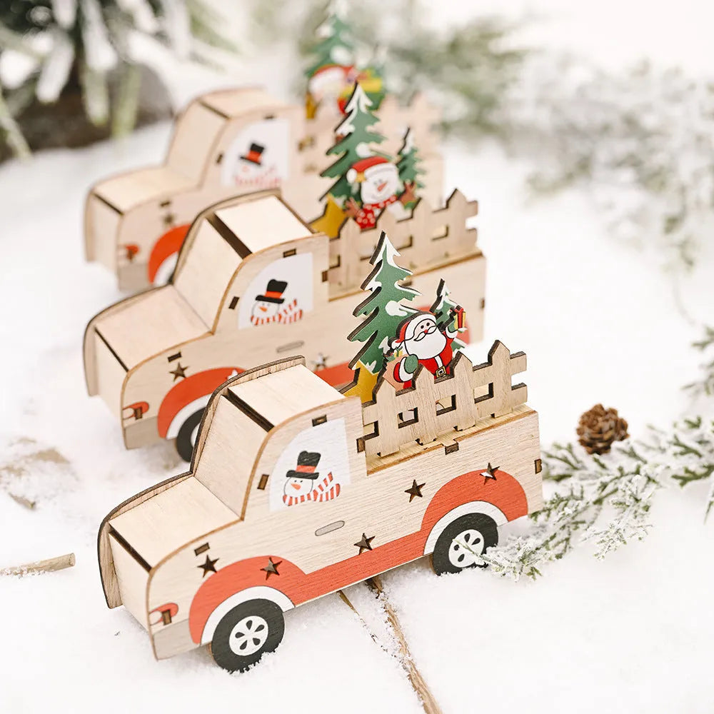 Santa Claus fournitures creative décoration de voiture - Enfance-Heureuse