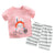 Cotton T-shirt Women Treasure Summer Shorts Baby Clothes Manufacturer - Enfance-Heureuse
