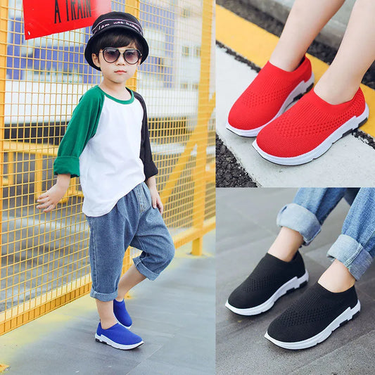 Garçons Printemps et Sports D'été Chaussures Net Chaussures de Sport pour Enfants Chaussures Respirant