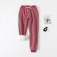Lamb velvet padded sweatpants - Enfance-Heureuse