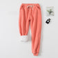 Lamb velvet padded sweatpants - Enfance-Heureuse