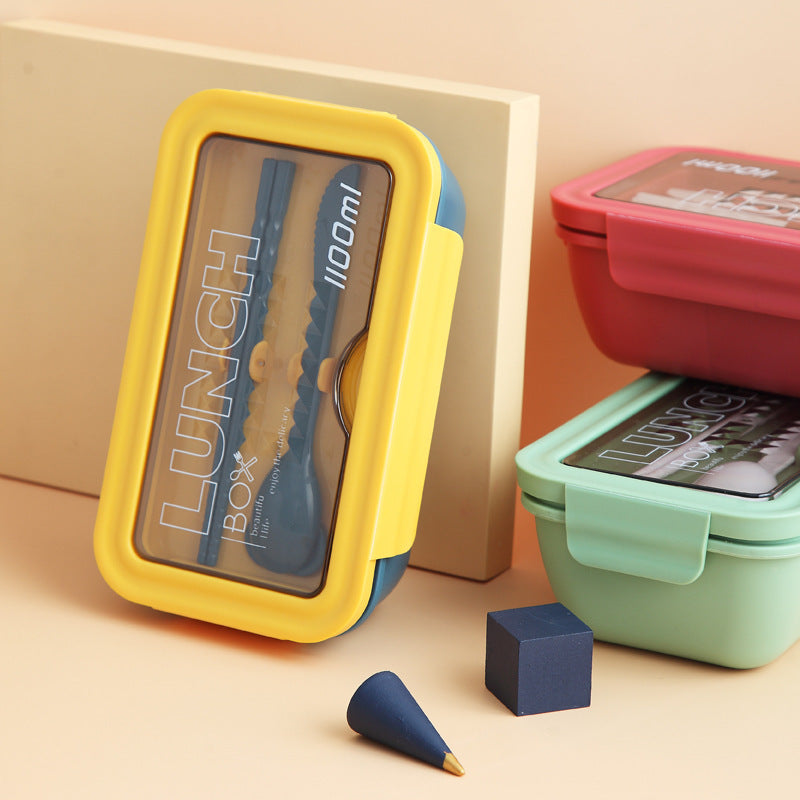 Boîte à lunch en verre pour employé de bureau