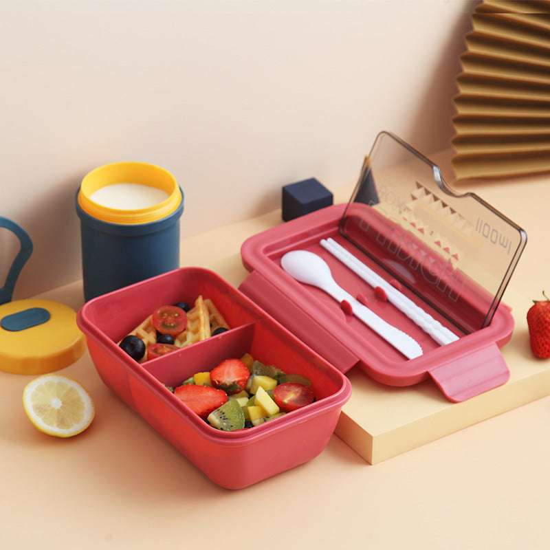 Boîte à lunch en verre pour employé de bureau