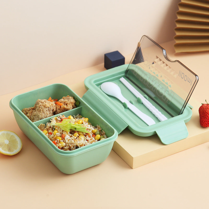 Boîte à lunch en verre pour employé de bureau