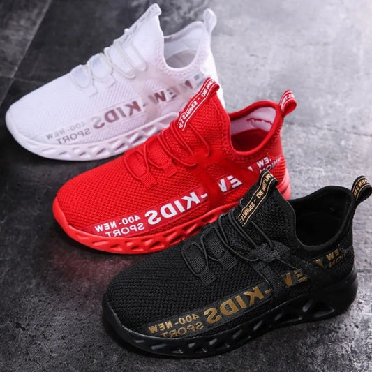 Nouveau Maillage Enfants Sneakers Léger Enfants Chaussures Casual Respirant Garçons Chaussures Non-slip Filles Sneakers