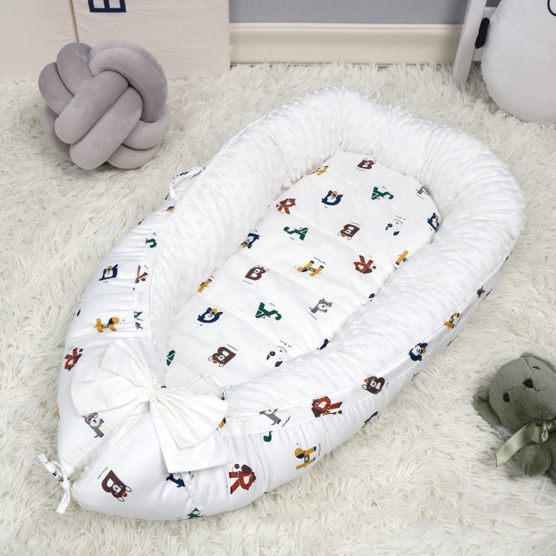 Household Baby Bed Bubble Fleece Bedding Kit - Enfance-Heureuse
