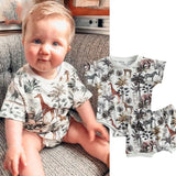 Casual Baby Boy Short Sleeve Suit - Enfance-Heureuse