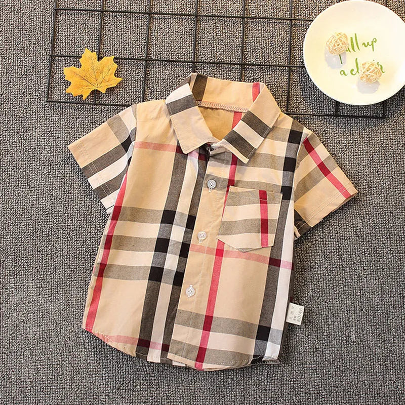 Enfants de Bande Dessinée À Manches Courtes T-shirt Garçon D'été Mince - Enfance-Heureuse