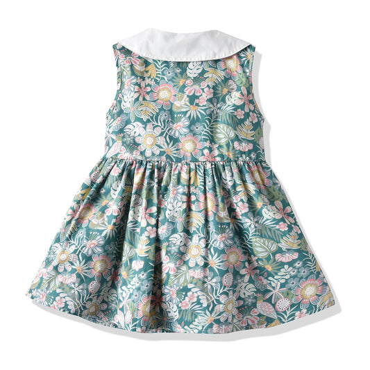 Children's Clothing Siblings Clothing Printing Beach style Vacation Leisure Suit - Enfance-Heureuse