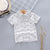 Anchor Print Little Boy's Children's Suit Korean Short Sleeve T-Shirt Children's Wear - Enfance-Heureuse
