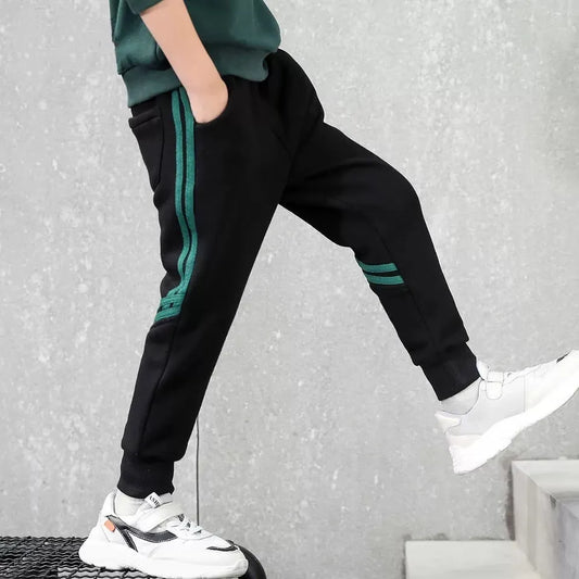 Autumn Trousers Children Loose New Casual Pants - Enfance-Heureuse
