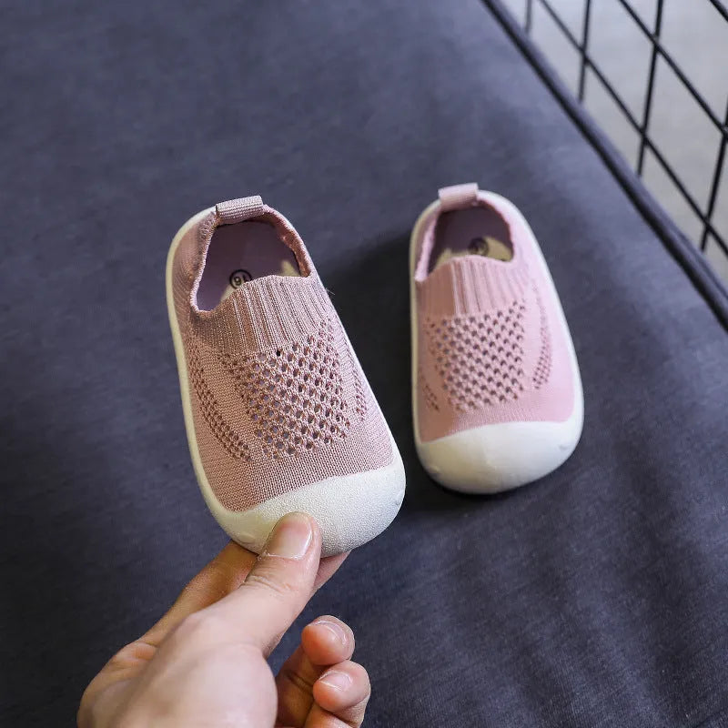 Bébé enfant en bas âge chaussures fond mou chaussures - Enfance-Heureuse