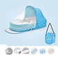 Lit bébé Multifonctionnel Nouveau-Né Pliage Nid Lit Bébé Portable Soleil Protection Moustique Infantile Net Camping Lit Lit Voyage - Enfance-Heureuse