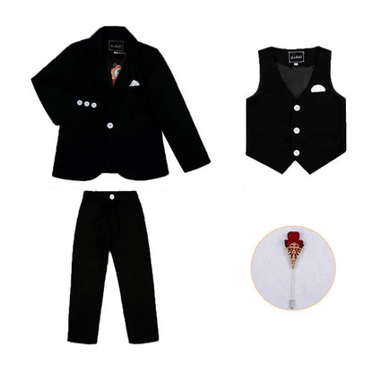 Vêtements pour enfants, Garçon Petit Costume, Enfants Fleur Fille Robe - Enfance-Heureuse