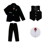 Vêtements pour enfants, Garçon Petit Costume, Enfants Fleur Fille Robe - Enfance-Heureuse