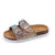 One-word Cork Sandals And Slippers Tide Girls Beach Shoes Anti-slip - Enfance-Heureuse