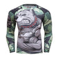 Mens Tracksuit Set D Animal Compression T-Shirt Pants Skin - Enfance-Heureuse