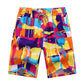 Mens Swim Trunks Quick Dry Swim Shorts with Mesh Lining Funny Swimwear - Enfance-Heureuse