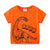 Round Neck Cotton Short-sleeved Children's T-shirt - Enfance-Heureuse