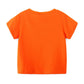 Round Neck Cotton Short-sleeved Children's T-shirt - Enfance-Heureuse