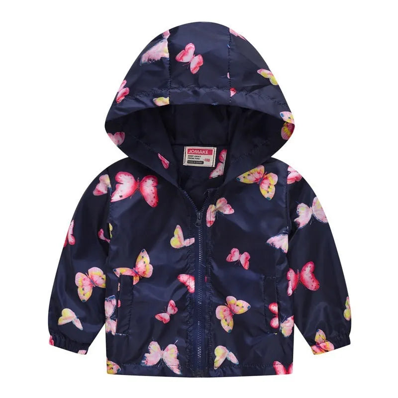 Printemps Et Automne Mince À Capuchon Bébé Mignon Fermeture Éclair Chandail Enfants de Veste