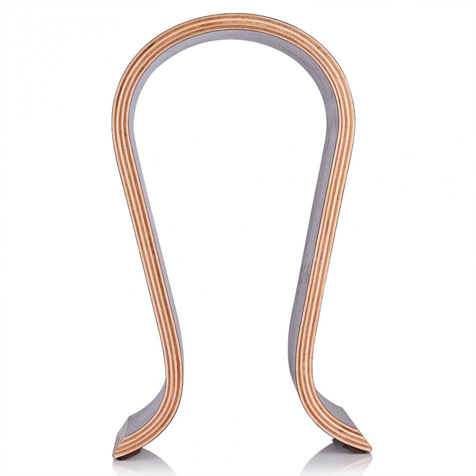 Support d'écouteurs Bluetooth en bois