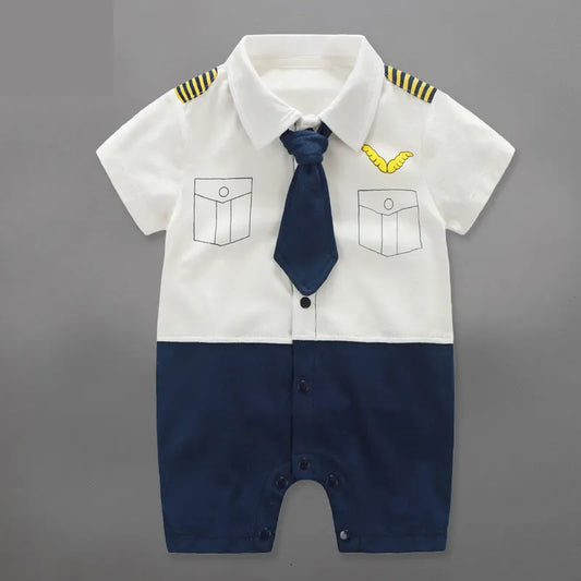 Vêtements d'été une pièce pour bébé, - Enfance-Heureuse