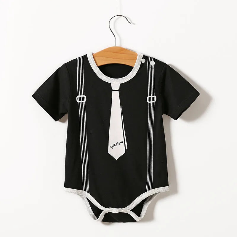 Stylish Baby Male Summer One-piece Clothes - Enfance-Heureuse