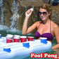 Water Party Air Mattress Ice Bucket Cooler Cup Holder Inflatable Beer Pong Table Pool Float - Enfance-Heureuse